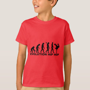 Evolutie hip hop t-shirt