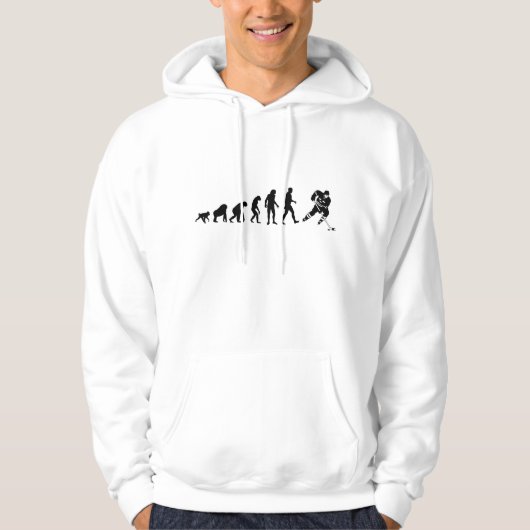 Evolutie Hockey Hoodie (Voorkant)