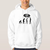 evolutie hoodie (Voorkant)