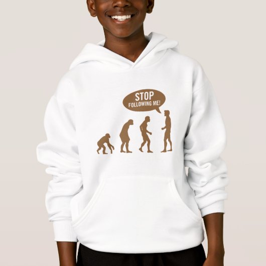 evolutie - hou op me te volgen! (Voorkant)