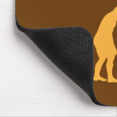 evolutie - hou op me te volgen! muismat (Hoek)