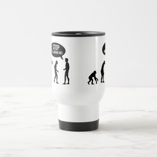 evolutie - hou op me te volgen! reisbeker (Center)