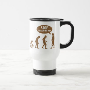 evolutie - hou op me te volgen! reisbeker