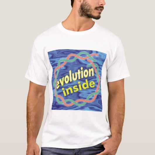 Evolutie in T-shirt (Voorkant)