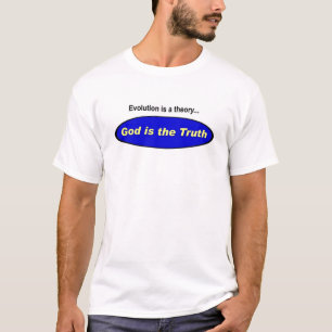 Evolutie is een theorie t-shirt