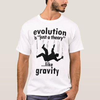 Evolutie is slechts een Shirt van Theoretische Man