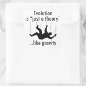 Evolutie is slechts een theoretische sticker (Tas)