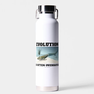 Evolutie is vaak te hoog voor de tiktalik van viss waterfles