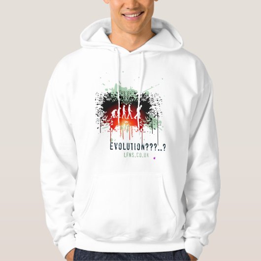 Evolutie/Jumper Hoodie (Voorkant)