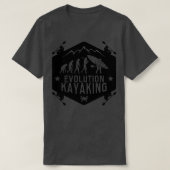 Evolutie Kayaking 1 T-shirt (Design voorkant)