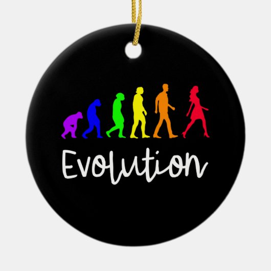 Evolutie Keramisch Ornament (Voorkant)