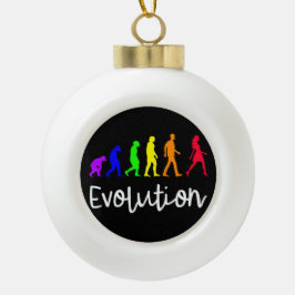 Evolutie Keramische Bal Ornament