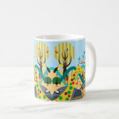 evolutie koffiemok (Voorkant rechts)
