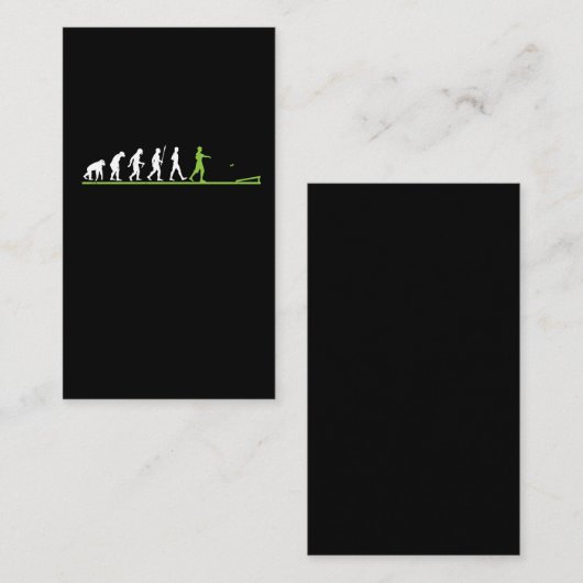 Evolutie Korngat Funny Bean Bags Corn Visitekaartje (Voorkant / Achterkant)