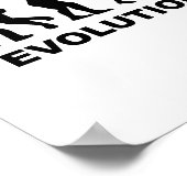 Evolutie Lacrosse Poster (Hoek)