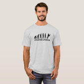 Evolutie Lacrosse T-shirt (Voorkant volledig)