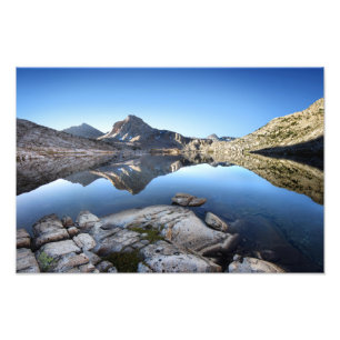 Evolutie Lake- John Muir Trail Foto Afdruk