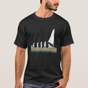 Evolutie Landzeilen Zandzeilen Modderbooting S T-shirt
