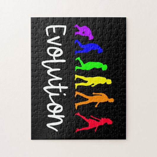 Evolutie Legpuzzel (Verticaal)