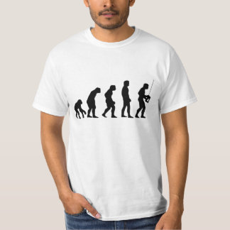 Evolutie (licht) t-shirt