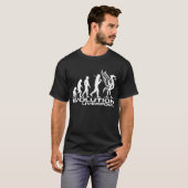 EVOLUTIE-LIVERPOOL mannen draag T-shirt (Voorkant volledig)