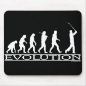 Evolutie - Man - Golf Muismat (Voorkant)