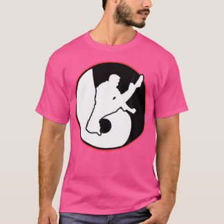 Evolutie Martiale Kunsten gekleurde strijders Funn T-shirt