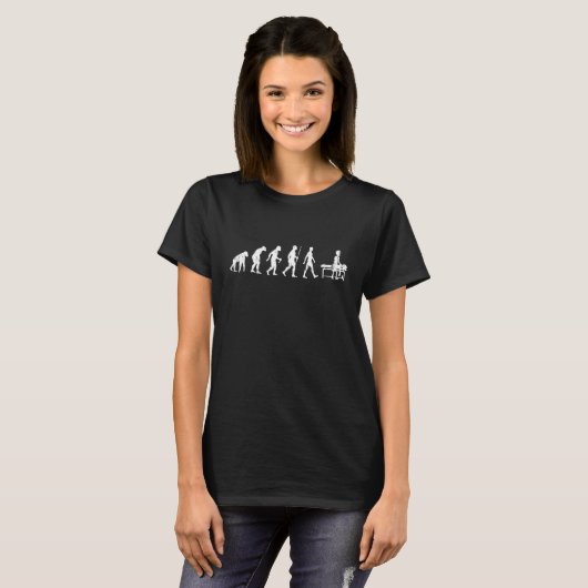 Evolutie Massages Fysiotherapeut Fysio Masseur T-shirt (Voorkant volledig)