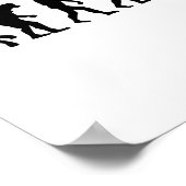 Evolutie met marathon poster (Hoek)