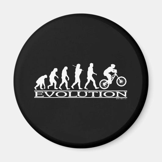 Evolutie - MT Fietsen Magneet (Voorkant)
