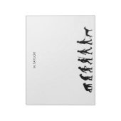 Evolutie naar Greyhound Owner Notitieblok (Linkerzijde)