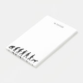 Evolutie naar Greyhound Owner Post-it® Notes (Schuin)