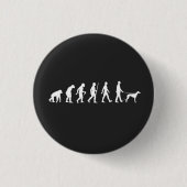 Evolutie naar Greyhound Owner Ronde Button 3,2 Cm (Voorkant)