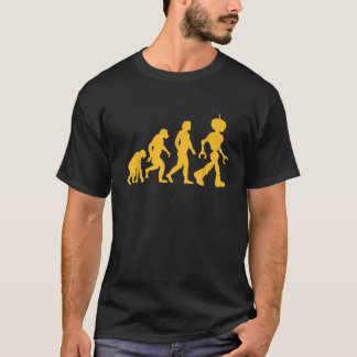 Evolutie naar Robot Grappige Wetenschap Nerd Grafi T-shirt