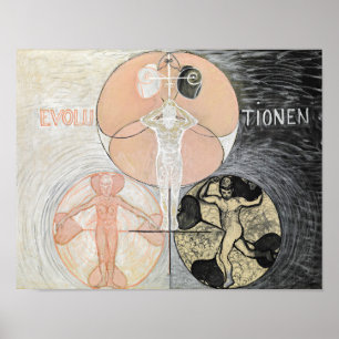 Evolutie nr. 2 Hilma af Klint Poster