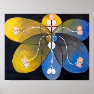Evolutie nr. 9 Hilma af Klint Poster