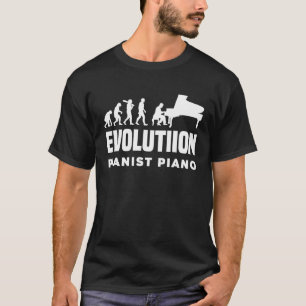 Evolutie Piano Musician Keyboard Orchestra 1 T-shirt