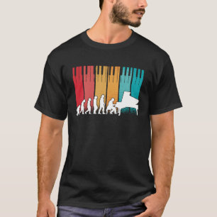 Evolutie Piano Musician Keyboard Orchestra 5 T-shirt