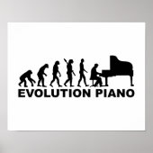 Evolutie Piano Poster (Voorkant)