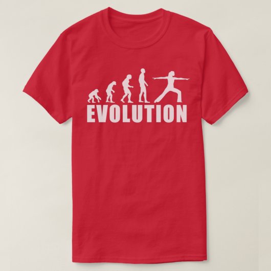 EVOLUTIE PILATES YOGA GIF T-SHIRT (Design voorkant)