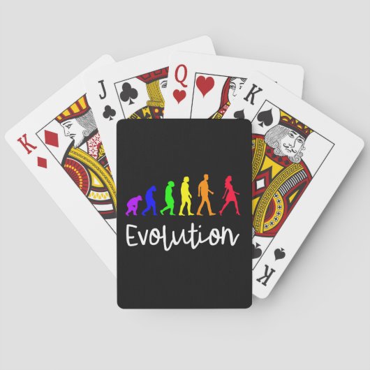 Evolutie Pokerkaarten (Achterkant)