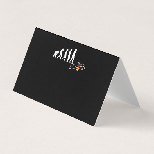 Evolutie politieman Luitenant Crime Scene Visitekaartje (Voorkant)