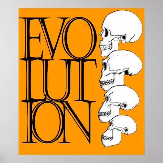 Evolutie Poster (Voorkant)