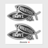 Evolutie - Procreation x 2 Sticker (Vel)