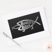 Evolutie - Reality Bites Rechthoekige Sticker (Envelop)
