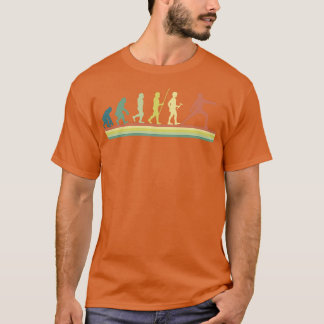 Evolutie retroromheining t-shirt