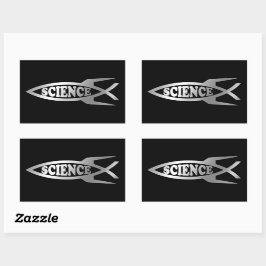 Evolutie - Rocket Science Rechthoekige Sticker