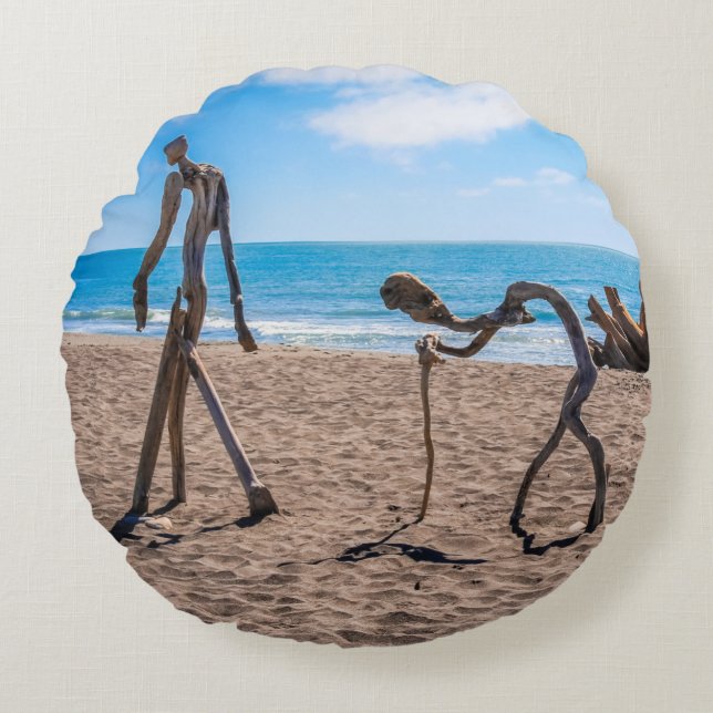 Evolutie Rond Kussen (Voorkant)