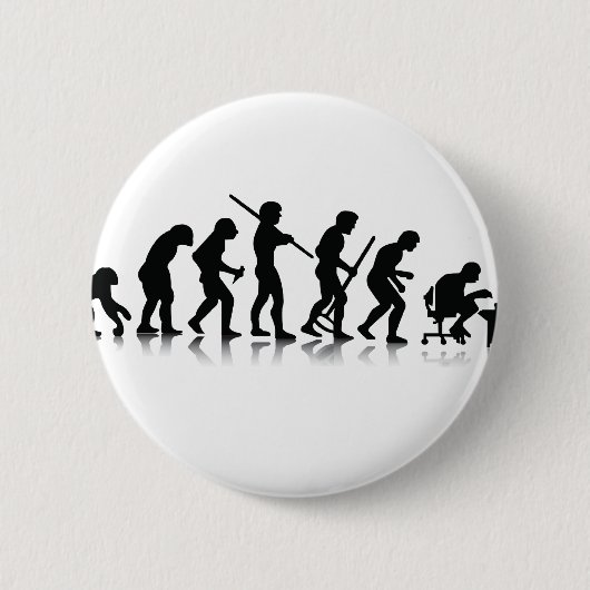 Evolutie Ronde Button 5,7 Cm (Voorkant)