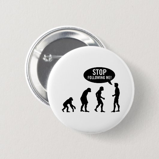 evolutie ronde button 5,7 cm (Voorkant /achterkant)